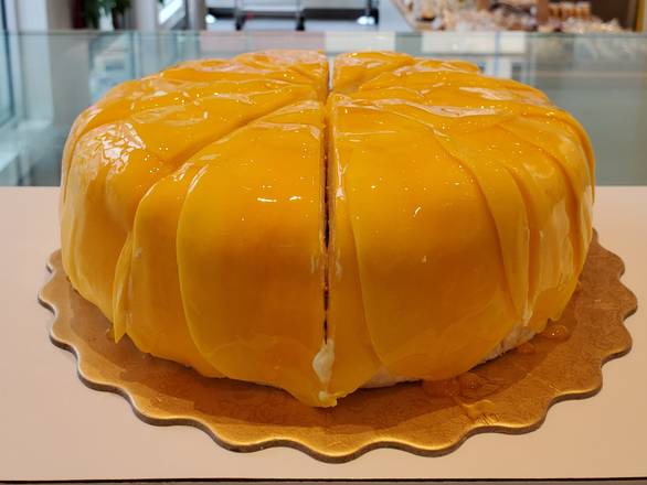 Fresh Mango Cake by Slice 鮮芒果蛋糕 切件